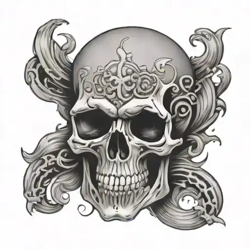 Skull Wearing