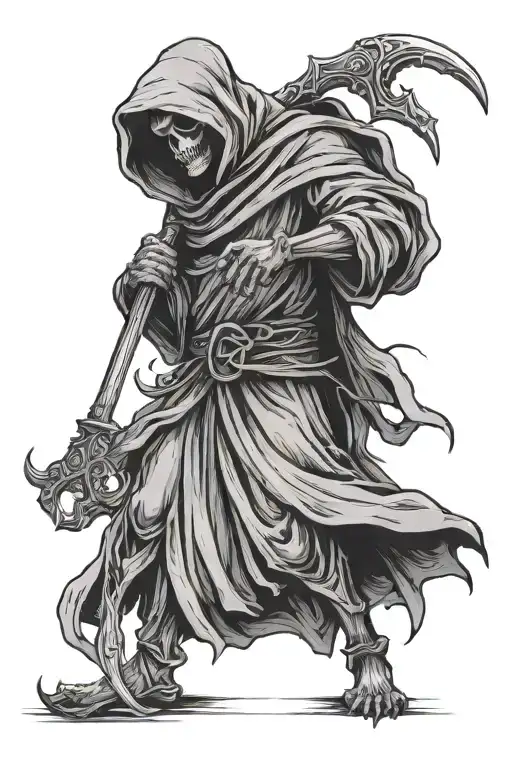 Grim Reaper Standing