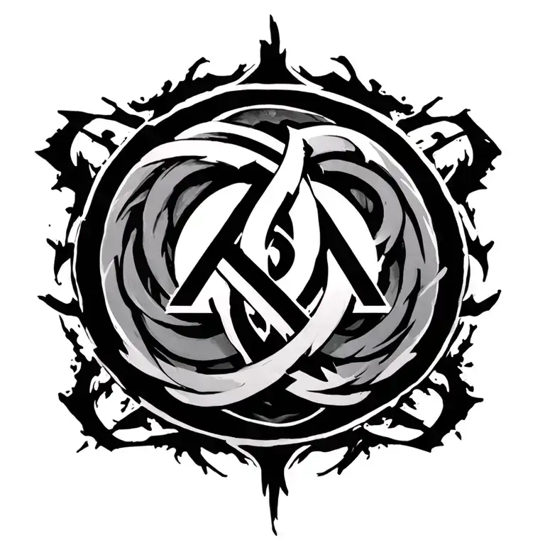 Cover Up Linkin Park Logo Intertwined