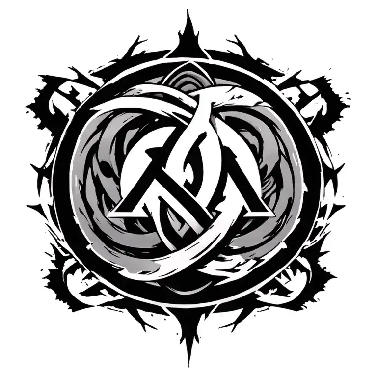 Cover Up Linkin Park Logo Intertwined