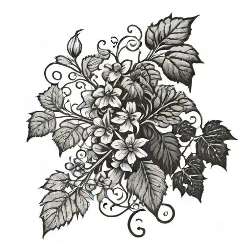 Vines With Country Quote