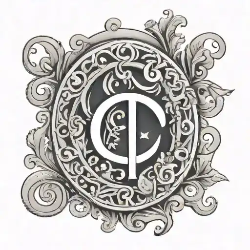 Symbol With Letters C L And E