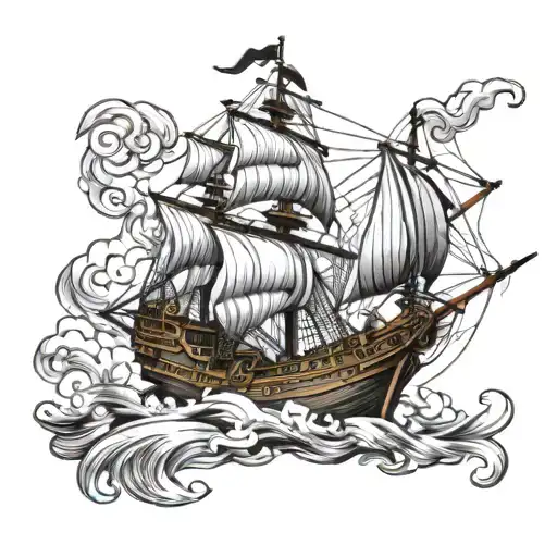 Pirate Ship Fighting