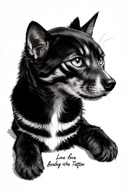 Love For Dog And Cats And It