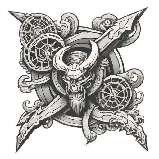 Turbo Gemini Badge Incorporated Into The Design