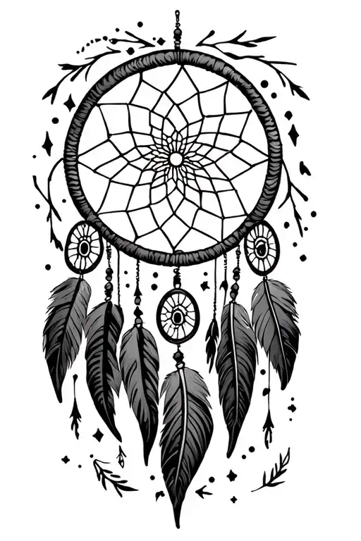 Dream Catcher With Oklahoma State Outline