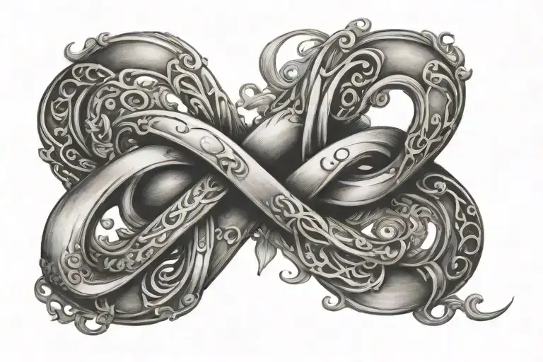 Infinity Symbol For Twins Boy Girl