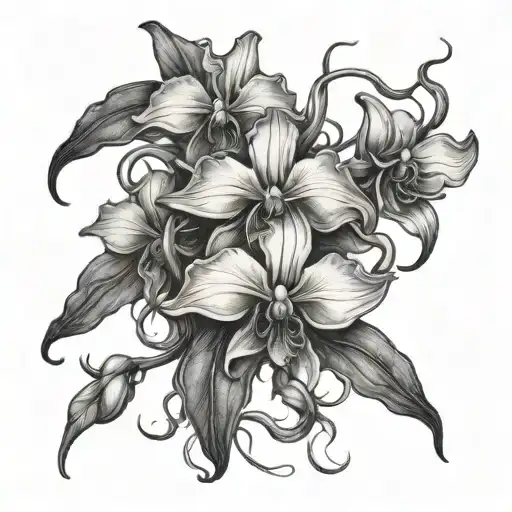 Ghost Orchid Vine Wrapping