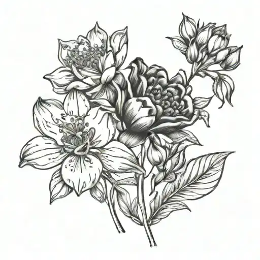 December And March Birth Flower