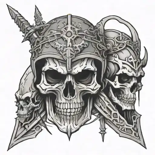 Broken Skull Warriors And Rats