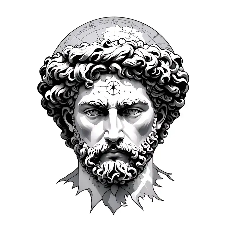 Star Map Atlas Greek God