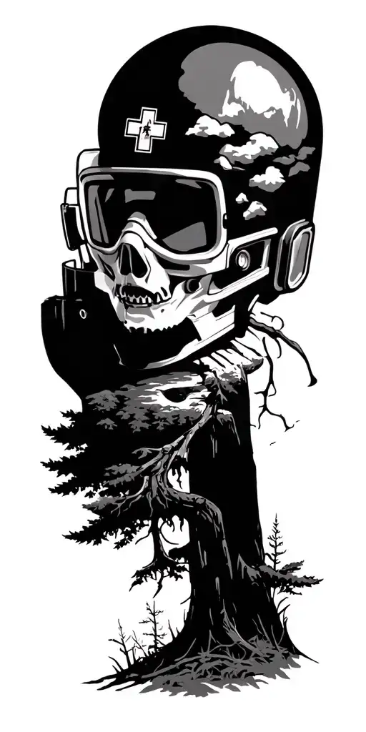 Paramedic Scenery Woods Scene Inside