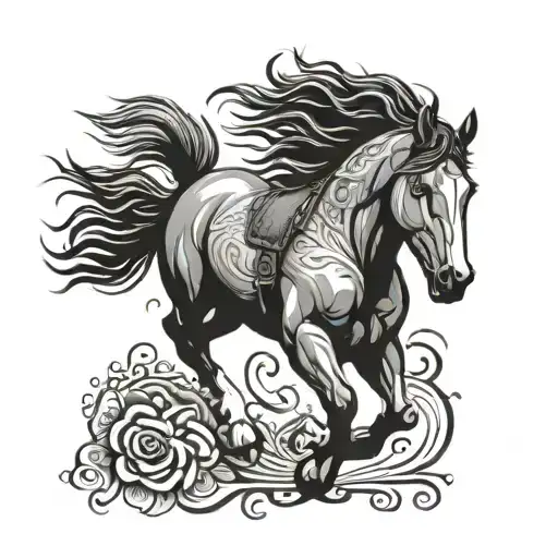 Wyoming Bucking Horse Mendala