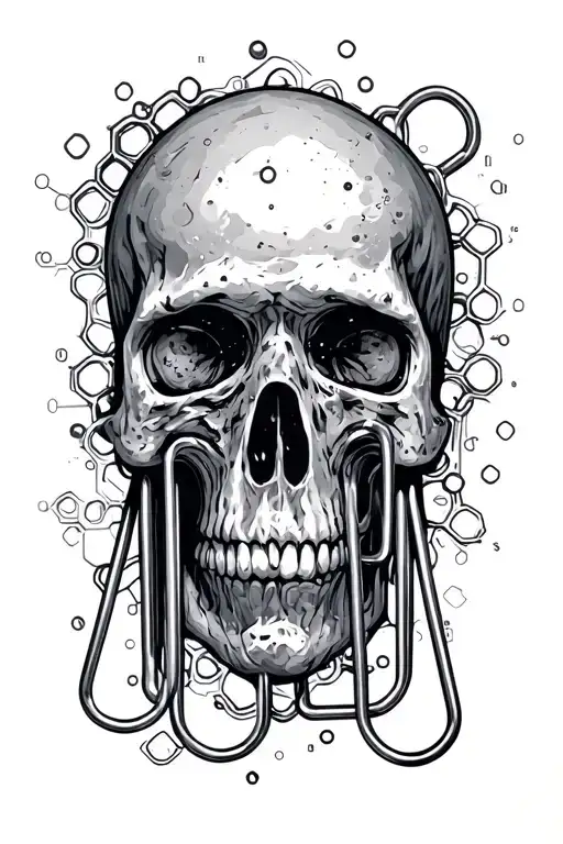 Saftey Pin Paper Clip Chemical Formula Resilience Brave Strong Perceverance