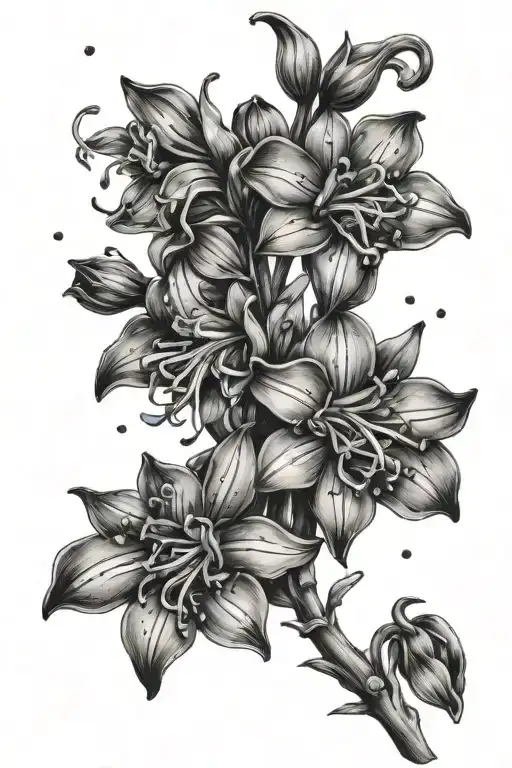 Bluebells In Scorpio Constellation