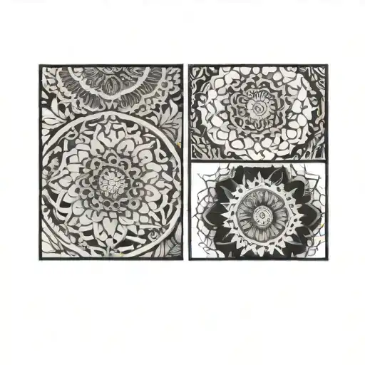 Coverup Mini Mandalas