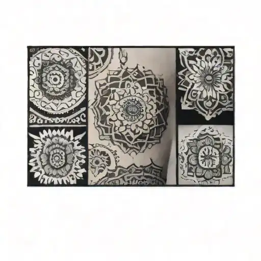 Coverup Mini Mandalas