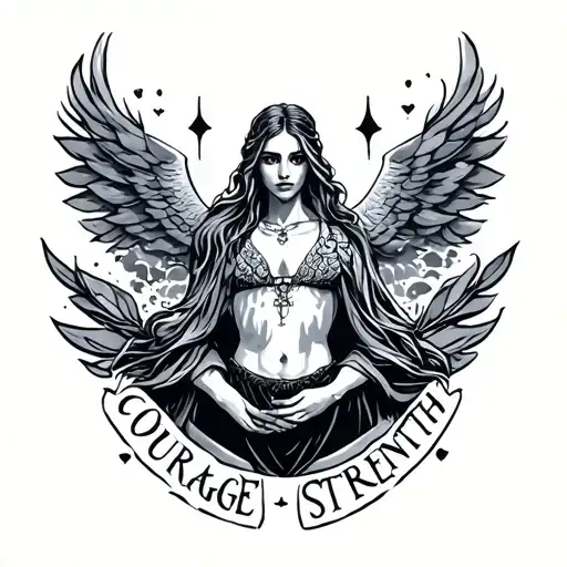 Courage Strength Guidance