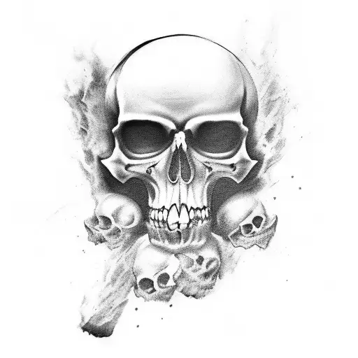 Black Scull Butcher Mortal Kombar