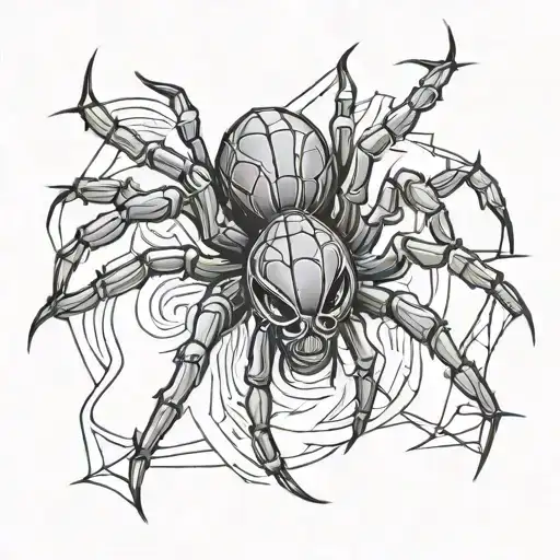 Cartoonized Spider