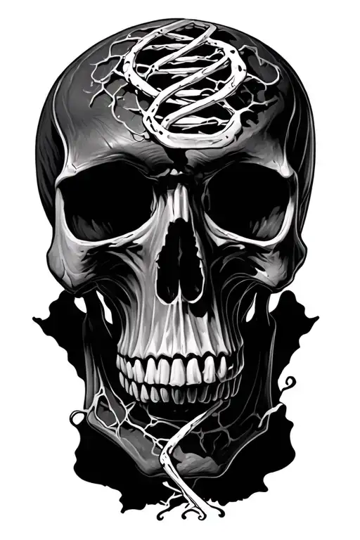 Skull And Dna