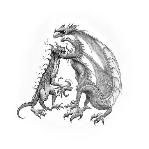 Elvira Peting A Dragon