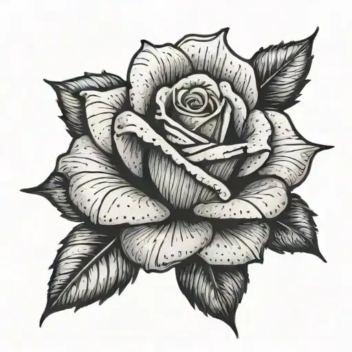 Rose With Name Engraved