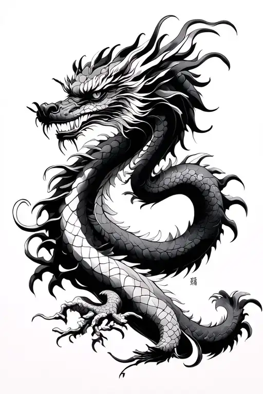 Japanese Dragon Wrapping