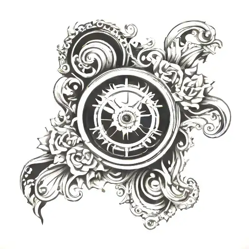 Black Band With Dark Hole