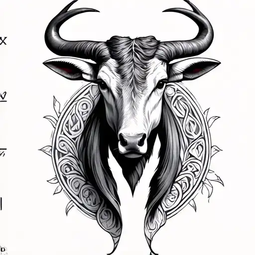 Cancer And Taurus Zodiac Symbol
