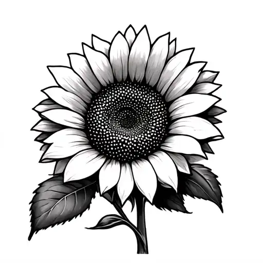Sunflower Half Sleeve