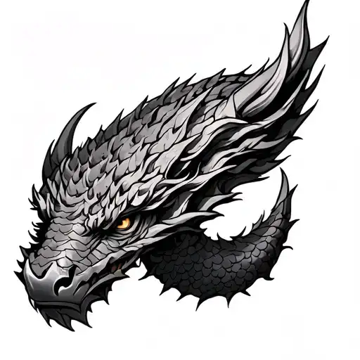 Arm Bracer With Dragon Scales