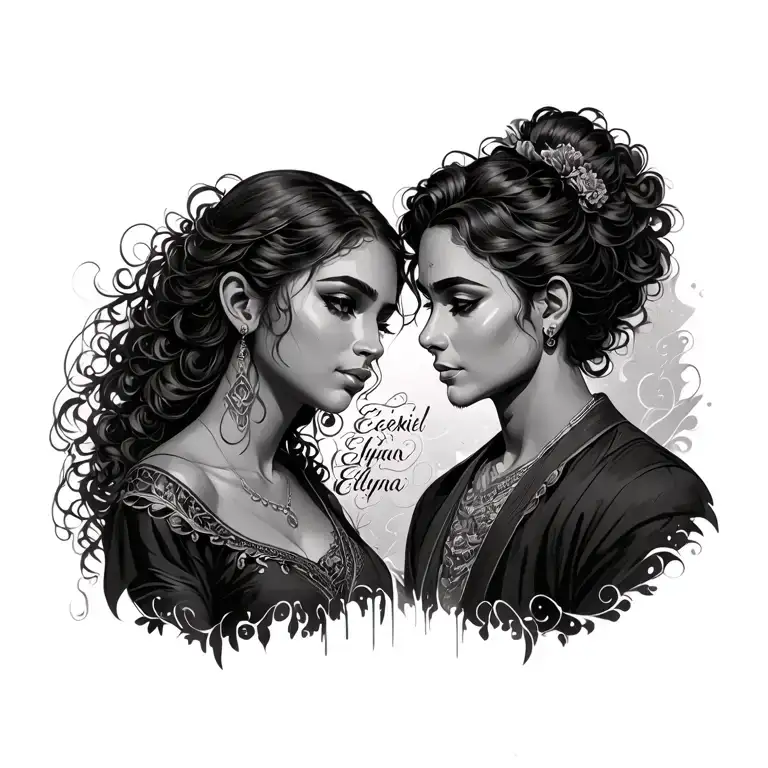 Ezekiel & Elyana In Script Writing