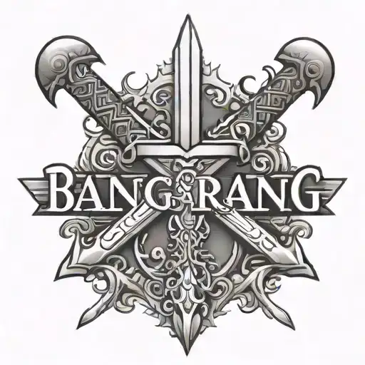 Sword With The Word Bangarang