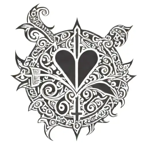 Bible Verses In Tribal Pattern