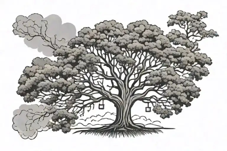 Arlington Cemetary Symbol Tree