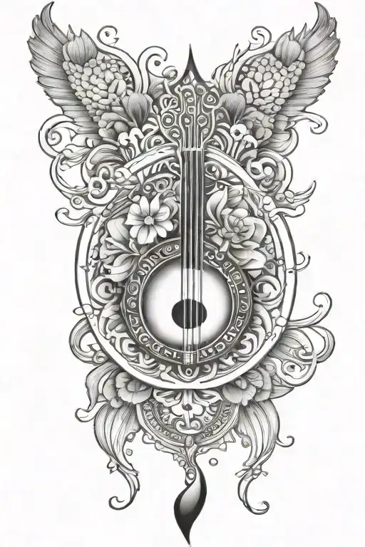 Music Mandala Feminine