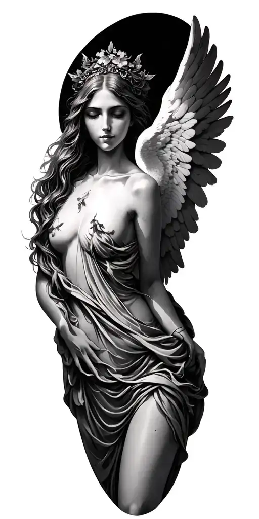 Soul Leaving The Body & Angel