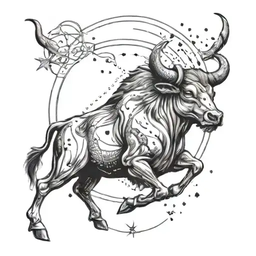 Taurus Sagatarius Cancer Constellation