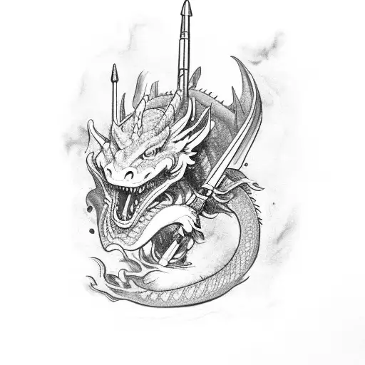 Dragon Warrior With A Fn-fal