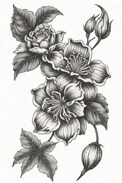 October Birth Flower And January Birth Flower