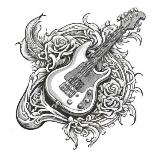 Realistic Bass Guitar