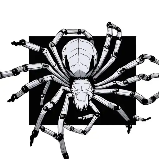 Kurapika Chain With The Whole Spider In Hunter X Hunter