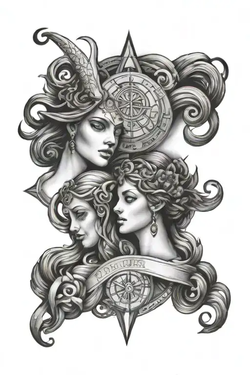 Combined Virgo Pisces Aries Zodiac Signs