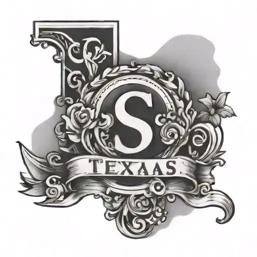 The State Of Texas And The Letter S