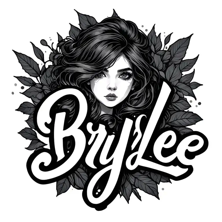 Brylee In Script Font