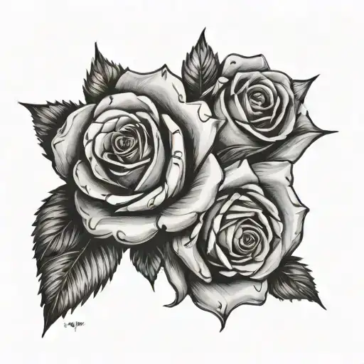 My Daughters Name Anna And Af Rose Surrounded