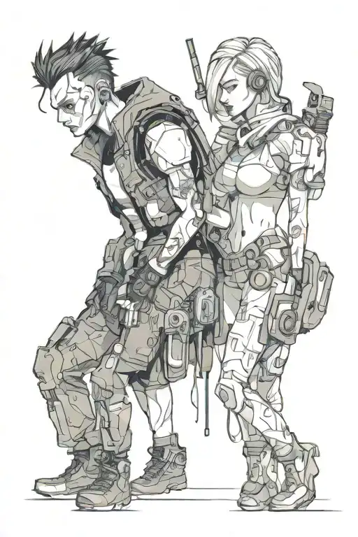 Cyberpunk Edgerunners David And Lucy