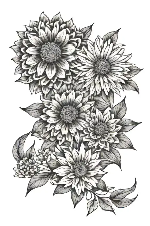 Aster And Roman Numerals