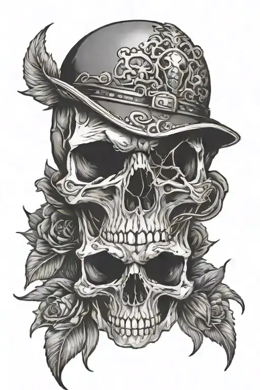 Skull Wearing
